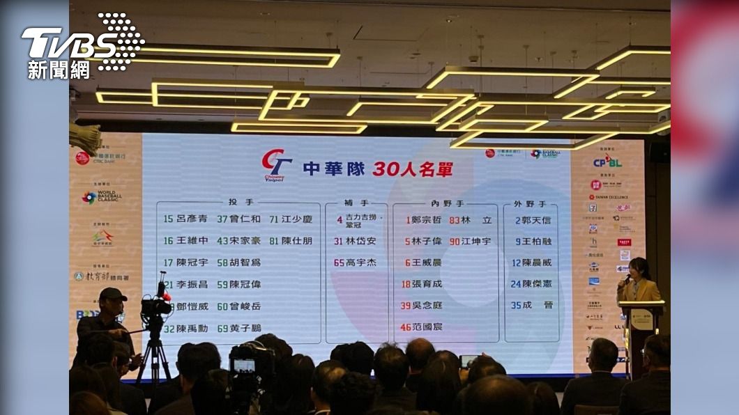 快訊/中華隊30人名單公佈! 這些人遭割捨未入選