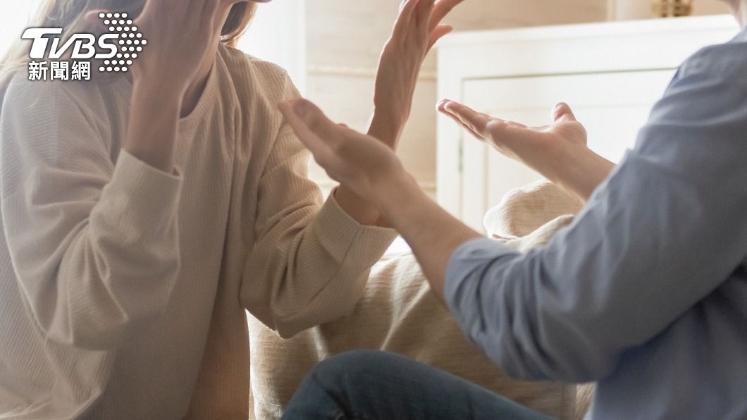 夫妻爭執演變成家暴事件。（示意圖，與本文當事人無關／Shutterstock達志影像）