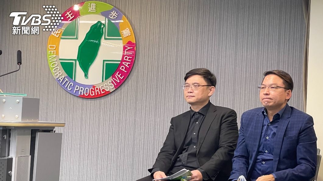 民進黨中評會今開會決議將邱莉莉、林志展停權3年。（圖/吳紹瑜攝）