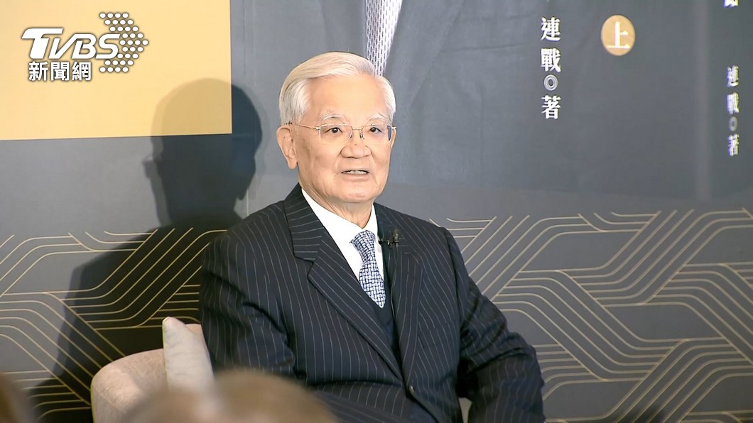 連勝文透露87歲連戰近來身體狀況較穩定。(圖/TVBS資料照)