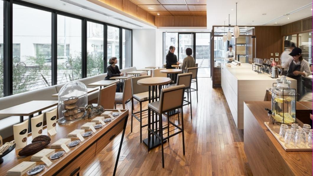 為日本橋的住宿設施「HAMACHO HOTEL」所直營的巧克力專賣店。(圖/nel CRAFT CHOCOLATE TOKYO)