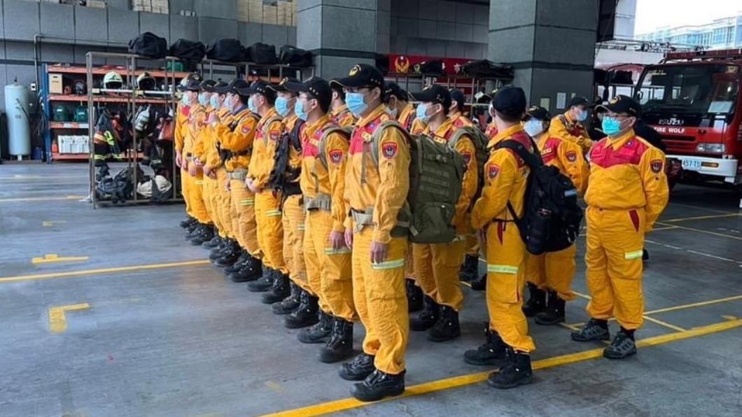 土耳其強震造成數以千計的傷亡,台灣於昨日派出救難隊至當地支援。 (圖/翻攝自曾雅蘭臉書)
