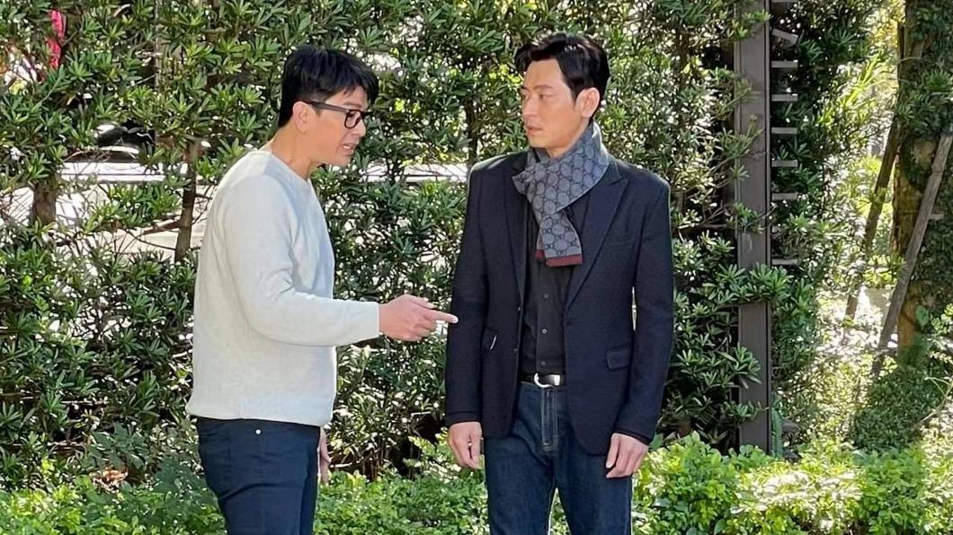 潘逸安(左)和陳冠霖在劇中有不少對手戲。(圖/艾迪昇傳播提供)