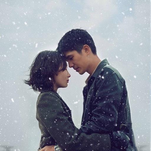 周冬雨和劉昊然於2021年合作電影《平原上的火焰》傳出假戲真做。(圖/翻攝自平原上的火焰微博)