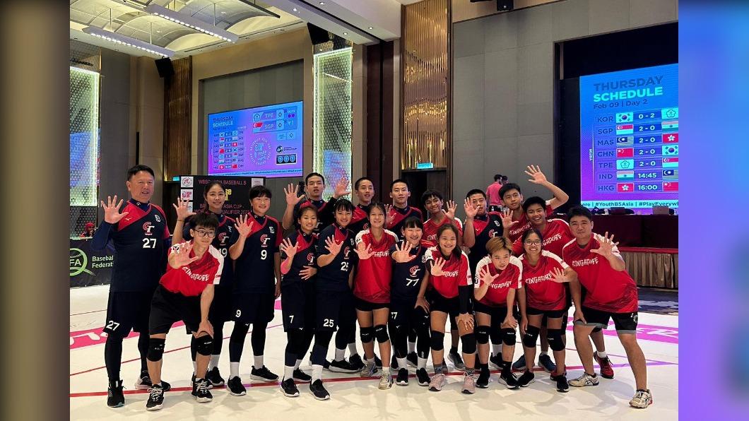 亞洲盃五人制棒球台灣與中國爭第一。(圖/棒協提供)