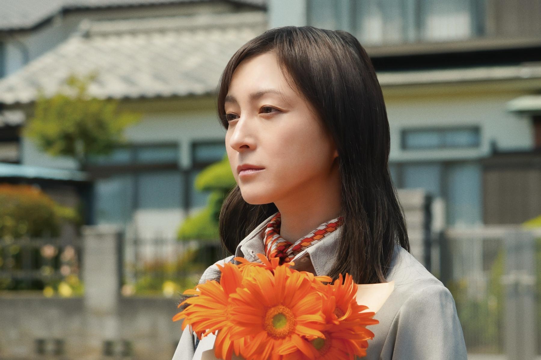 廣末涼子在《愛情失格》中飾演白木篤郎的妻子。(圖/原創娛樂提供)