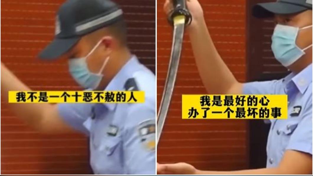 爸爸懊悔不已。(圖/翻攝自華商報)