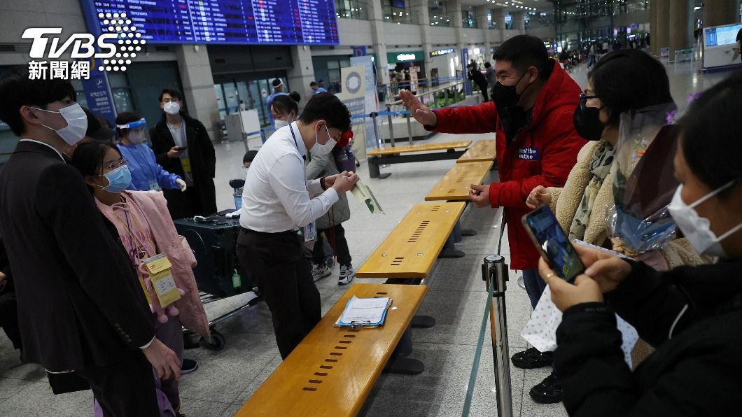 中國旅客入境南韓防疫規範多。（圖／達志影像路透社）