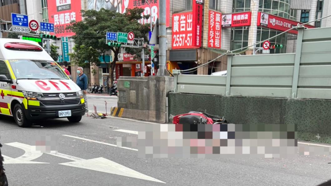 28歲女台北橋自撞躺地　砂石車煞不及撞輾破頭慘死
