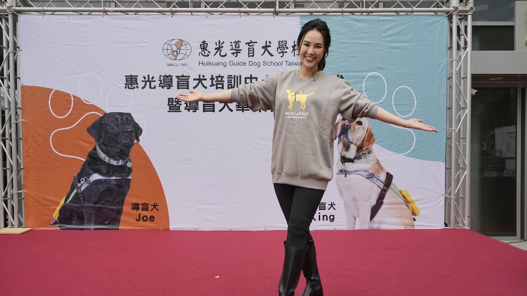 當媽後的張齡予一樣很活潑。（圖／張齡予提供）