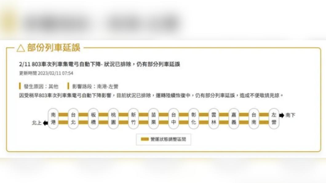 高鐵又出包。（圖／翻攝高鐵官網）
