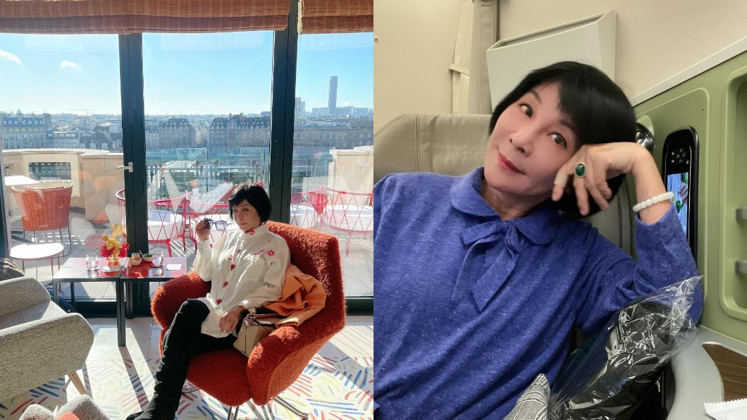 吳淡如投資有道,是名符其實的貴婦。(圖/翻攝自吳淡如臉書)