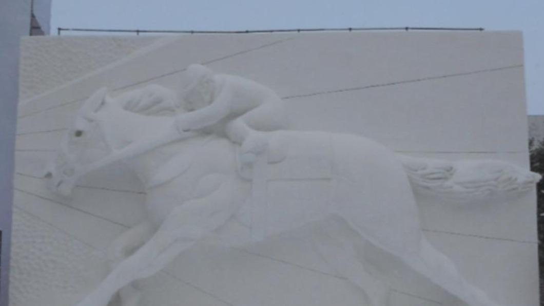 主題雪雕有五座。(圖/ 翻攝 札幌雪祭2023 官網)