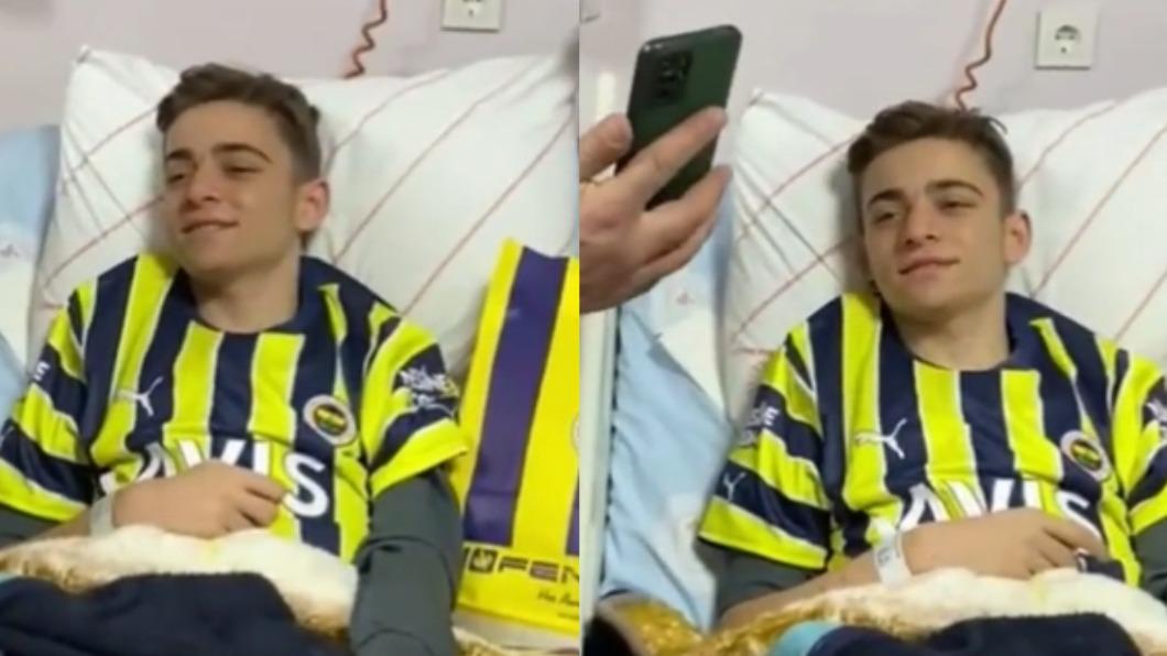 卡米爾坎的康復狀況也非常良好。（圖／翻攝自Fenerbahçe SK Twitter）