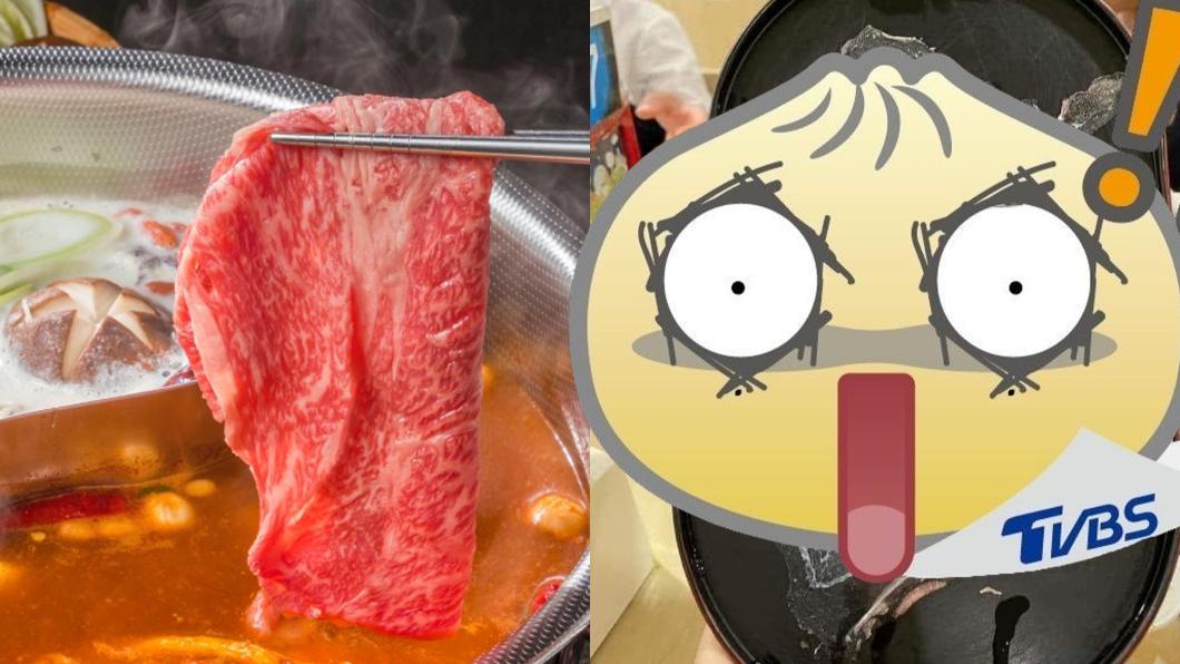 涮涮鍋肉片薄到跟面膜一樣。（圖／shutterstock達志影像、翻攝自泰國清邁象 Chiang Mai Elephant臉書）