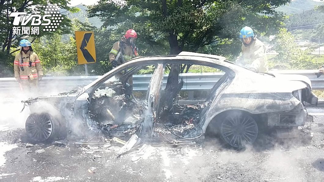南韓驚傳嚴重火燒車事故! 5大學生困車內遭火焚慘死