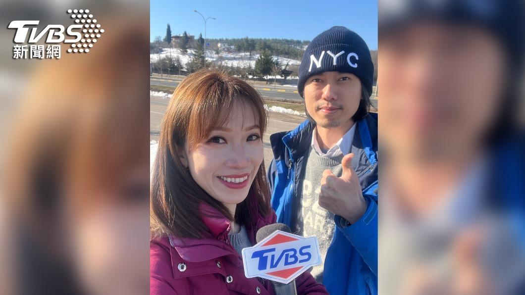 TVBS於7日晚間,緊急派出記者陳相如(左)、許猛捷(右)前往災區採訪。(圖/TVBS資料畫面)