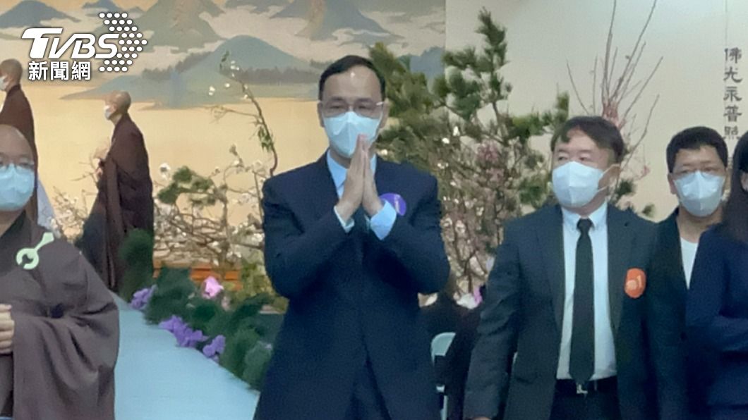 國民黨主席朱立倫。(圖/林炫均攝)