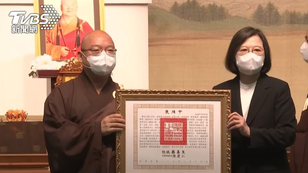 陸官方團無法來台參加星雲圓寂讚頌 陳建仁:未依機制申請