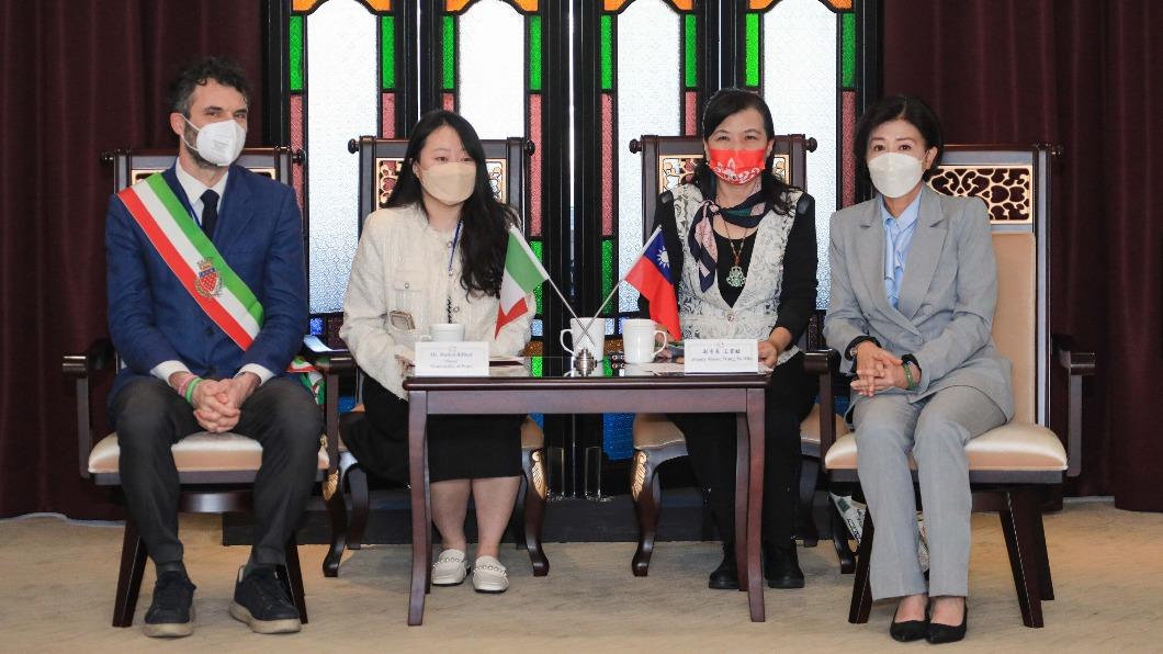 義大利普拉托市訪問團到中市 交流環保議題