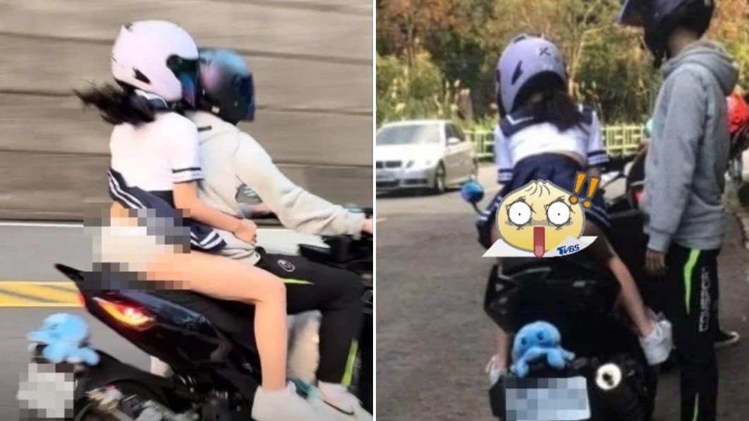 「跑山內褲妹」春光乍洩影瘋傳！疑男友爽喊：沒讓我漏氣
