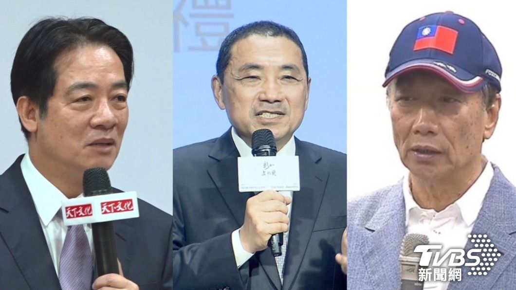 劉家昌公開信提及賴清德、侯友宜與郭台銘三人。(圖/TVBS)