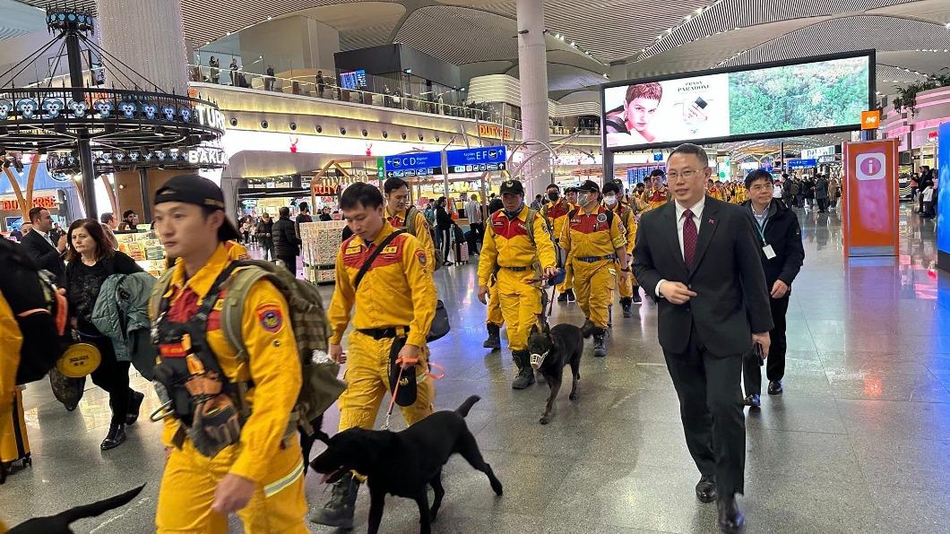 台灣搜救隊準備搭機返台。（圖／翻攝自駐土耳其代表處臉書）