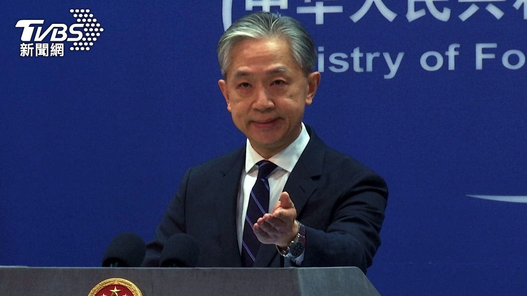 大陸外交部發言人汪文斌。(圖/達志影像美聯社)