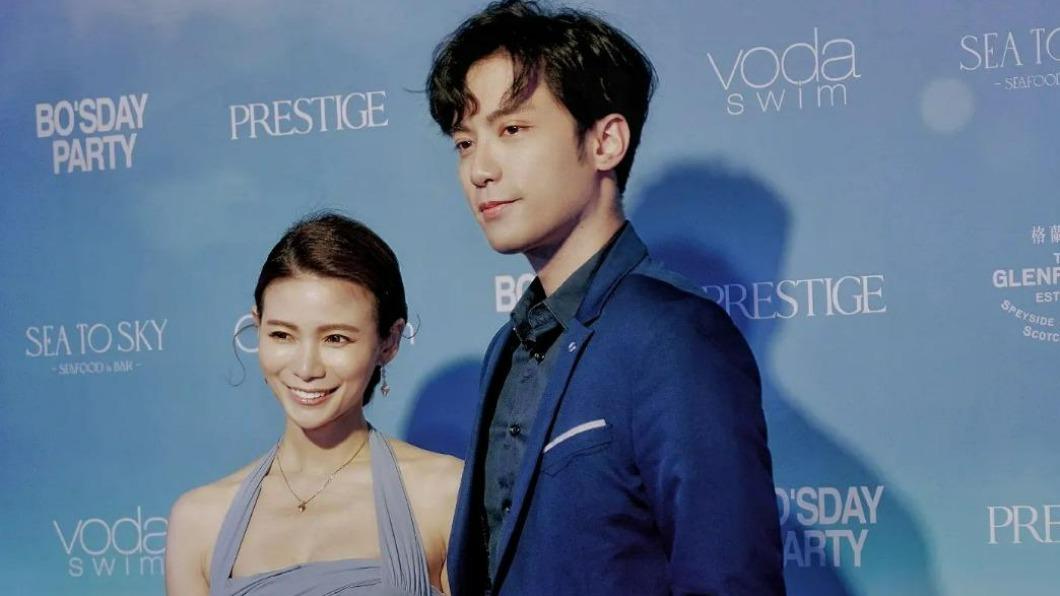 蘿莉塔才答應求婚不到2個月,宣布懷孕。(圖/翻攝自戴偉智臉書)