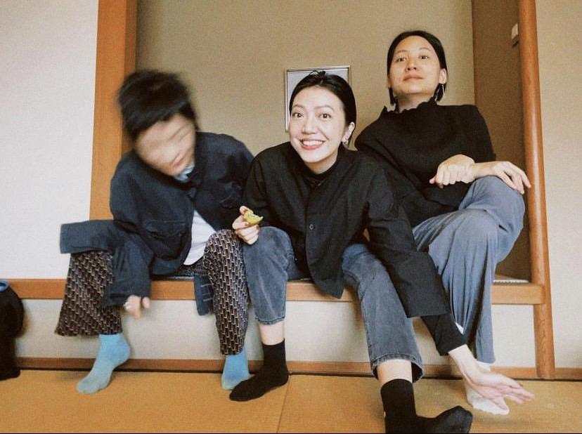 郭采潔與友人相聚。(圖/翻攝自郭采潔 IG)
