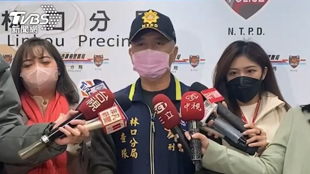 林口分局偵查隊長陳為濂呼籲受害人出面報案。(圖/TVBS)