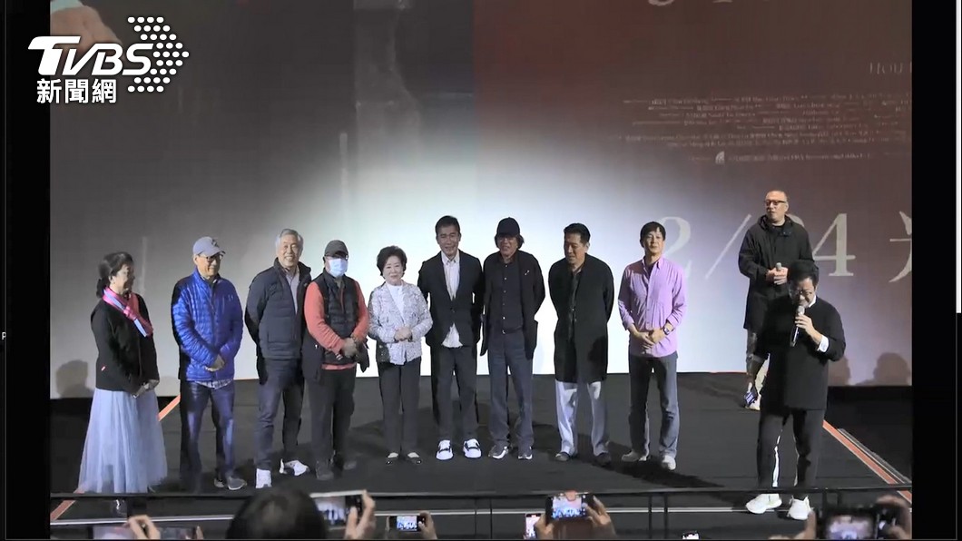 梁朝偉為《悲情城市》修復版首映會來台。(圖/TVBS資料畫面)
