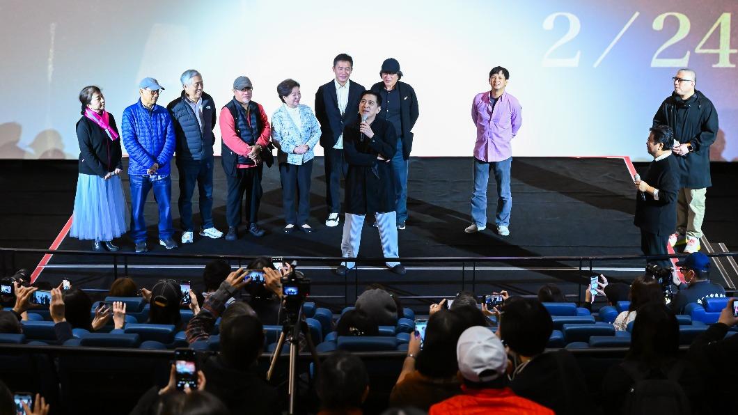 演員高捷出席首映會，直呼拍完《悲情城市》後，覺得身為電影人真的很驕傲。（圖／牽猴子提供）