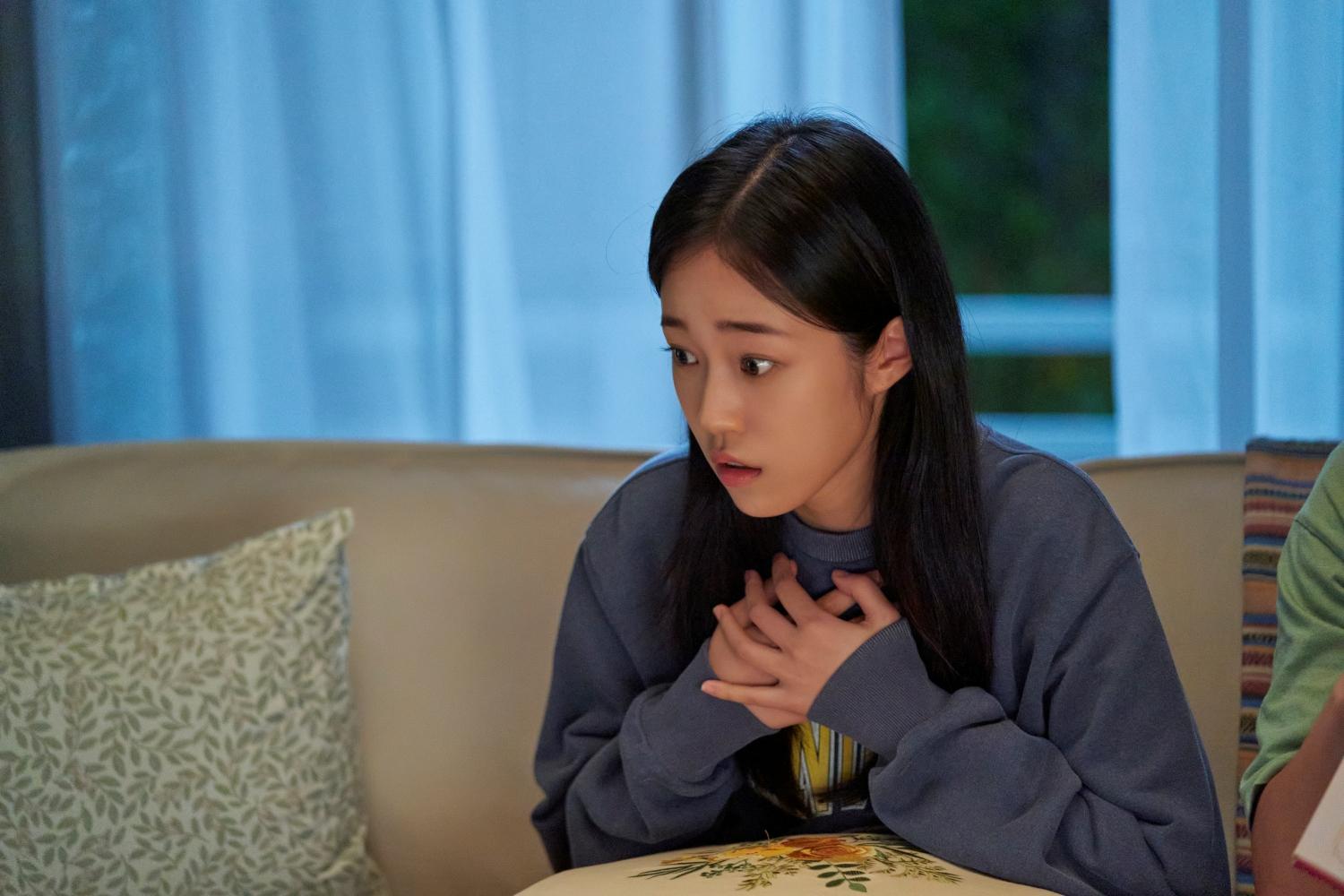 有部分韓國觀眾認為盧允瑞的演技太刻意。(圖/Netflix提供)