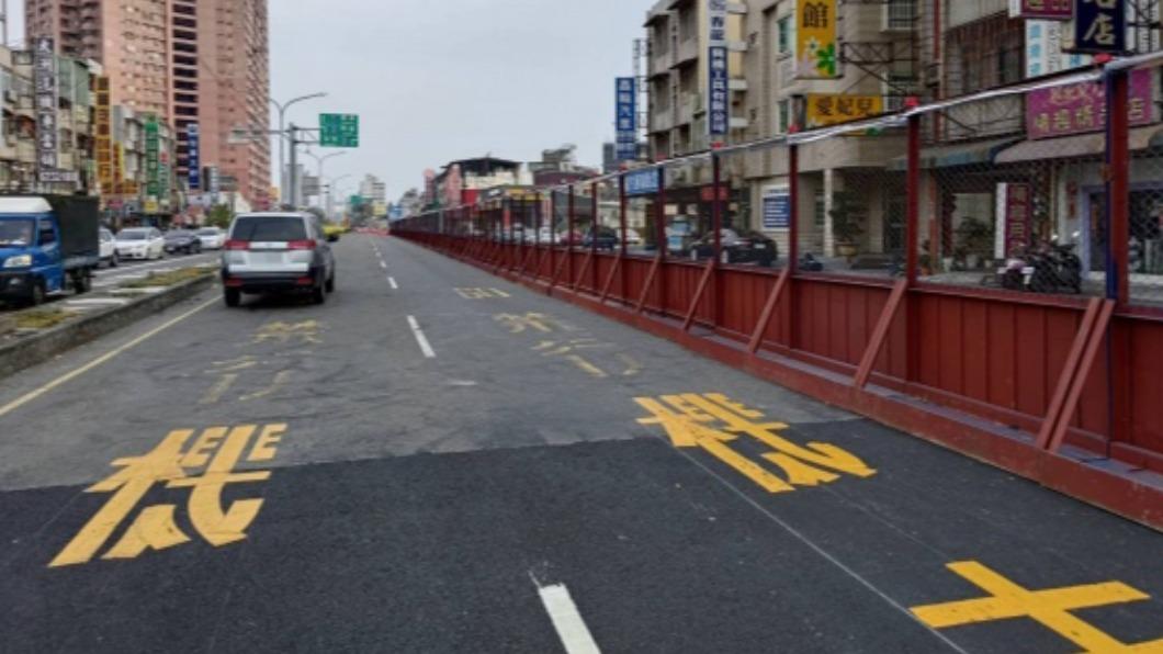 高捷岡山路竹延伸線施工 台1線施工交維至年底