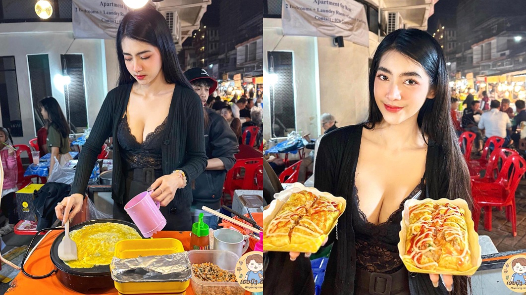 不少民眾更是慕名前來品嘗蛋包飯和一睹老闆娘風采。(圖/翻攝自臉書)