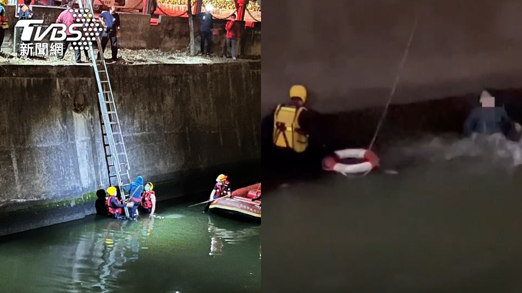 酒駕水中游！越配肇事後跳河划水　吼：我熱了想游泳！