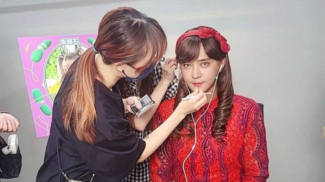 朱碧石去年曾接受泰國星馬媒體採訪。（圖／Kini Hsu instagram）