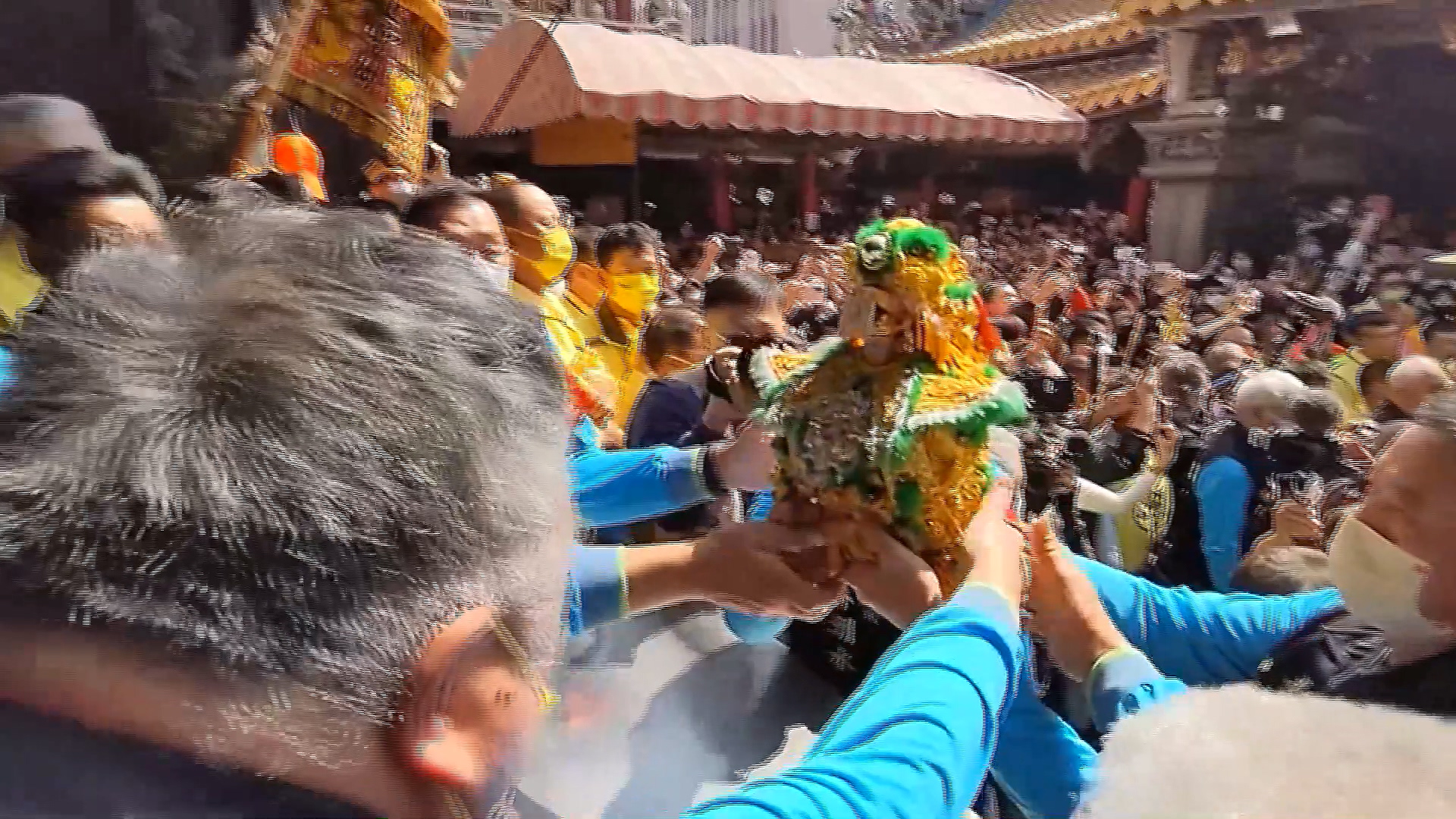 圖／翻攝自白沙屯媽祖網路電視台