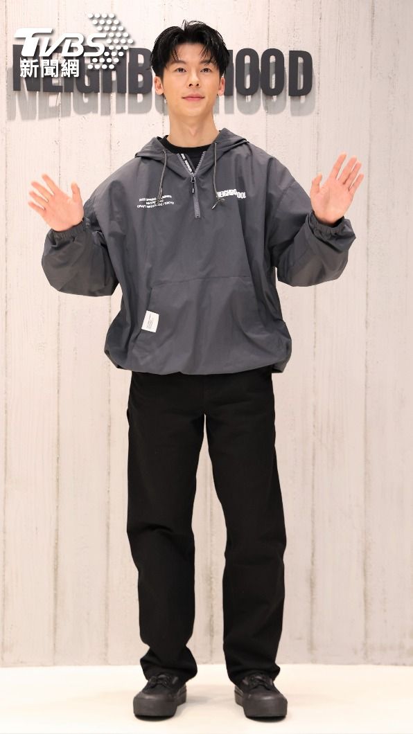 許光漢透露情人節和林柏宏一起度過。(圖/梁恩誌攝)