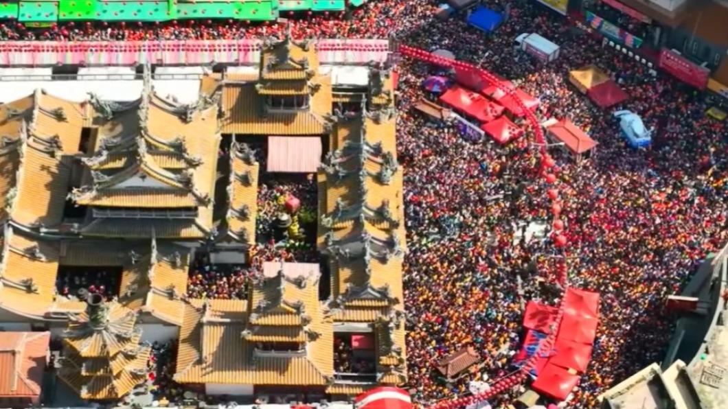 媽祖駐駕北港朝天宮。(圖/翻攝自白沙屯媽祖網路電視台 YouTube)