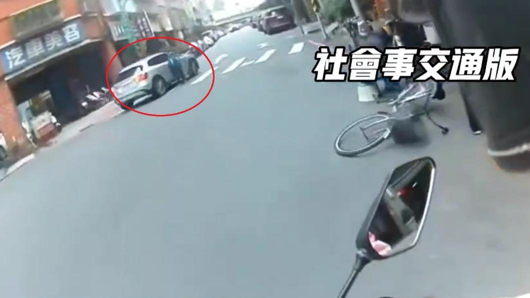 行人地獄再現!轎車未禮讓險撞男童 遭攔後竟稱:他跑走了阿