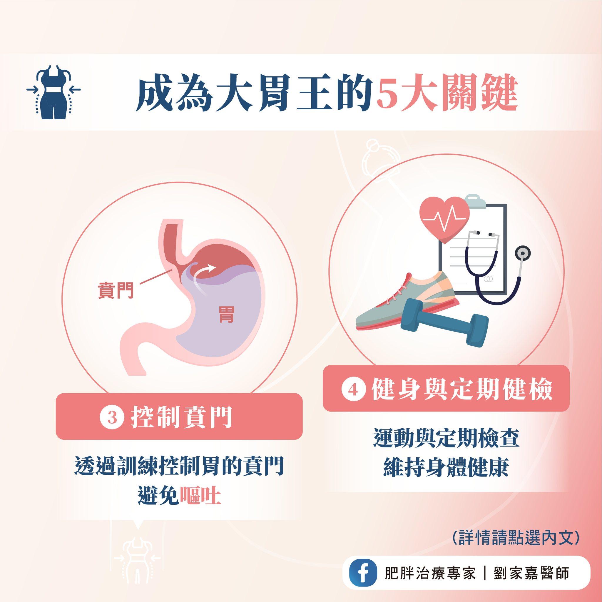 醫師分析成為大胃王的關鍵。(圖/肥胖治療專家|劉家嘉醫師授權提供)