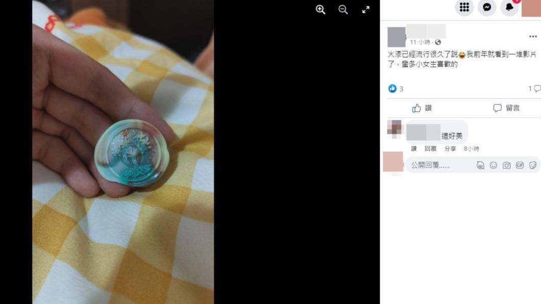 內行網友分享火漆印章。（圖／翻攝自爆廢公社）