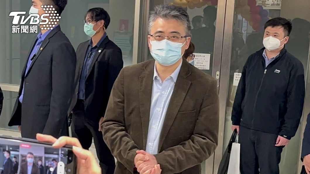 上海市台辦副主任李驍東。(圖/林至柔攝)