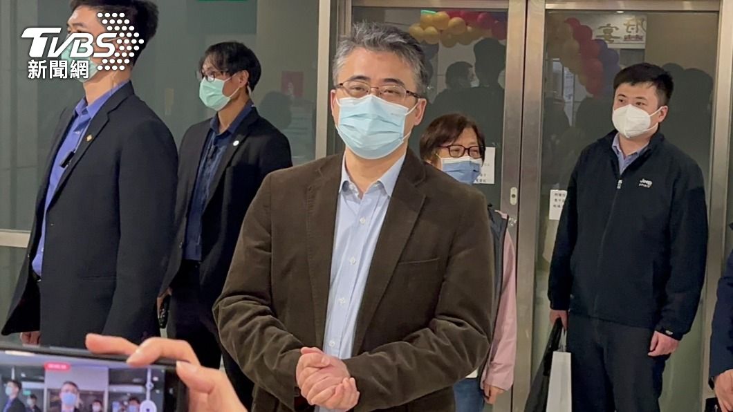 上海市台辦副主任李驍東。（圖／林至柔攝）