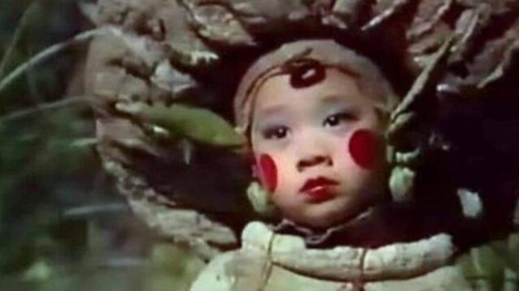 陳麗秋兒子廖威凱曾是飾演「靈芝草人」的童星。(圖/翻攝自臉書)