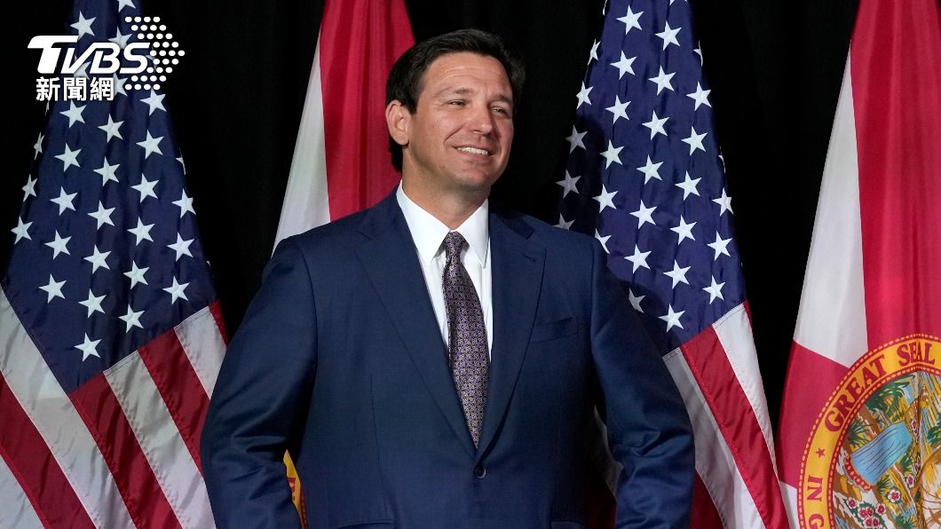 佛州州長德桑蒂斯(Ron DeSantis)支持反墮胎。(圖/達志影像美聯社)