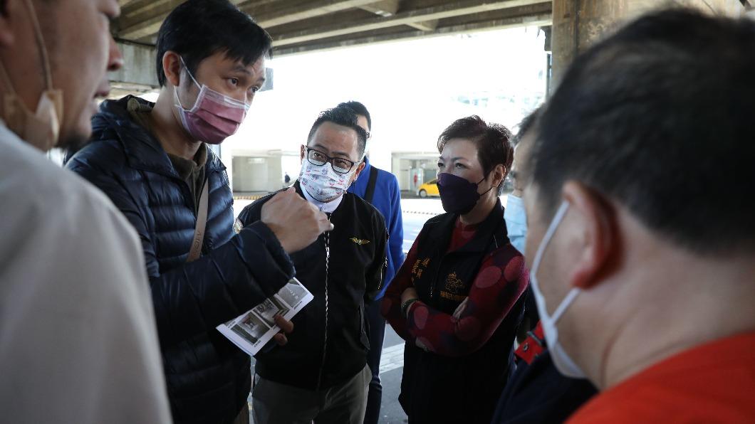 基隆市議長童子瑋,推動友善的步行城市,第1期的工程從仁愛區開始 (圖/議長室提供)