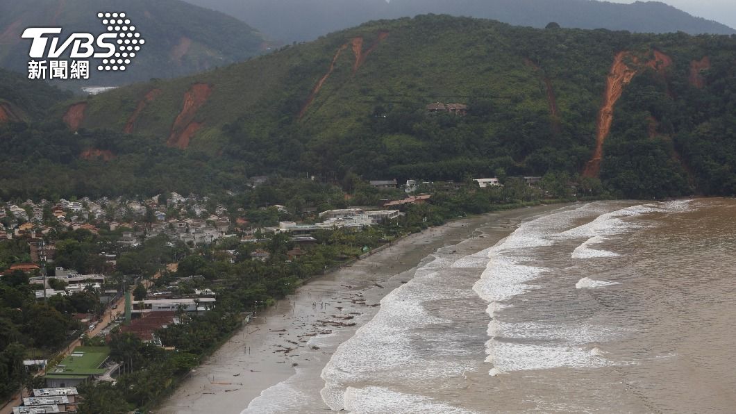 巴西聖保羅州北海岸暴雨 至少36死、40人失蹤